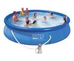 Intex 15ft X 48" Easy Set Round Pool With Filter Pump - COLLECTION ONLY