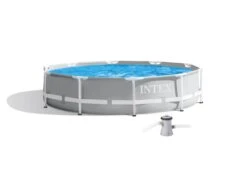 Intex 10ft X 30" Prism Frame Pool With Filter Pump - Round -Pool Supplies Shop 26702 main