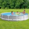 Intex 12ft X 30" Prism Frame Pool With Filter Pump – Round