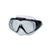 Intex Silicone Aqua Pro Dive Mask - Black (14+ Years)