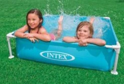 Intex 57173 4ft X 4ft X 12" Mini Frame Pool (2+ Years) -Pool Supplies Shop 57173np mini frame pool 2
