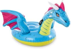Intex Pool Float | Inflatable Dragon Ride-On (3+ Years)