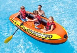 Intex 58358 Explorer Pro 300 Boat Set -Pool Supplies Shop 58358 pro300 boat 3