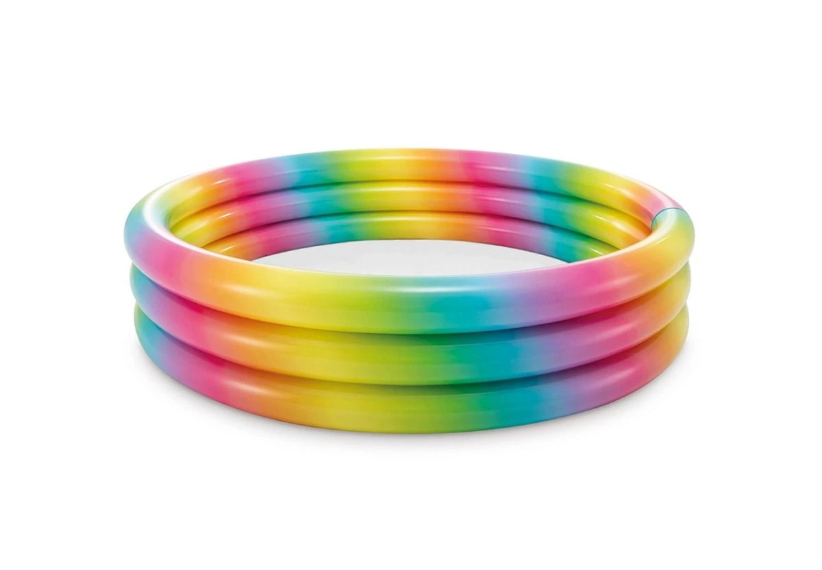 Intex Inflatable Rainbow Ombre Pool 66" (2 Plus Years)