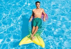 Intex 58788 70" X 28" Inflatable Pool Mattress Rainbow Mermaid Tail Float -Pool Supplies Shop 58788ep 1