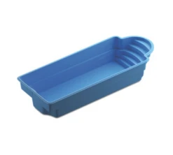 Fibreglass Pool Manhattan 27'6" X 10'6" Complete Kit (Pastel Colour)