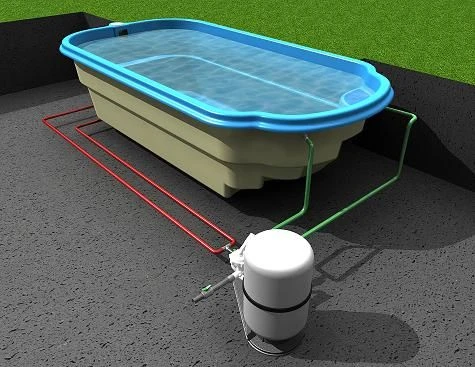 Fibreglass Pool Aspen 24'7" X 10'4" Complete Kit (Metallic Finish) 7 Fibreglass Pool Aspen 24'7" X 10'4" Complete Kit (Metallic Finish) - Image 7