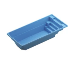 Fibreglass Pool Aspen 24'7" X 10'4" Complete Kit (Pastel Colour)