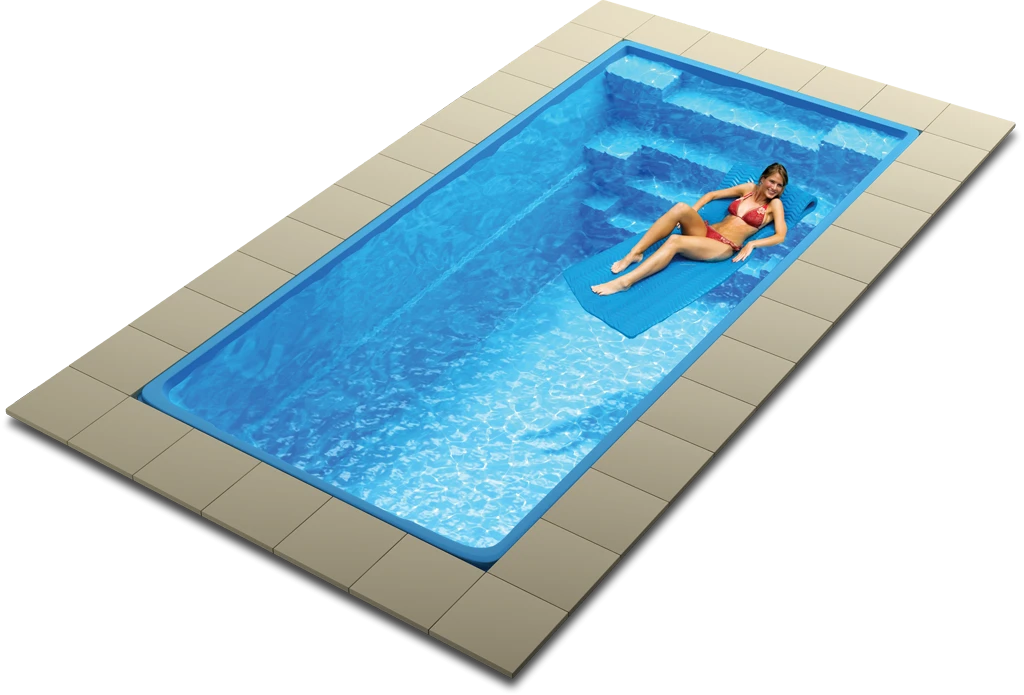 Fibreglass Pool Aspen 24'7" X 10'4" Complete Kit (Pastel Colour) 3 Fibreglass Pool Aspen 24'7" X 10'4" Complete Kit (Pastel Colour) - Image 3