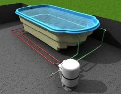 Fibreglass Pool Colorado 26'2" X 12'4" Complete Kit (Metallic Finish) -Pool Supplies Shop 7014746m colorado fibreglass pool technical