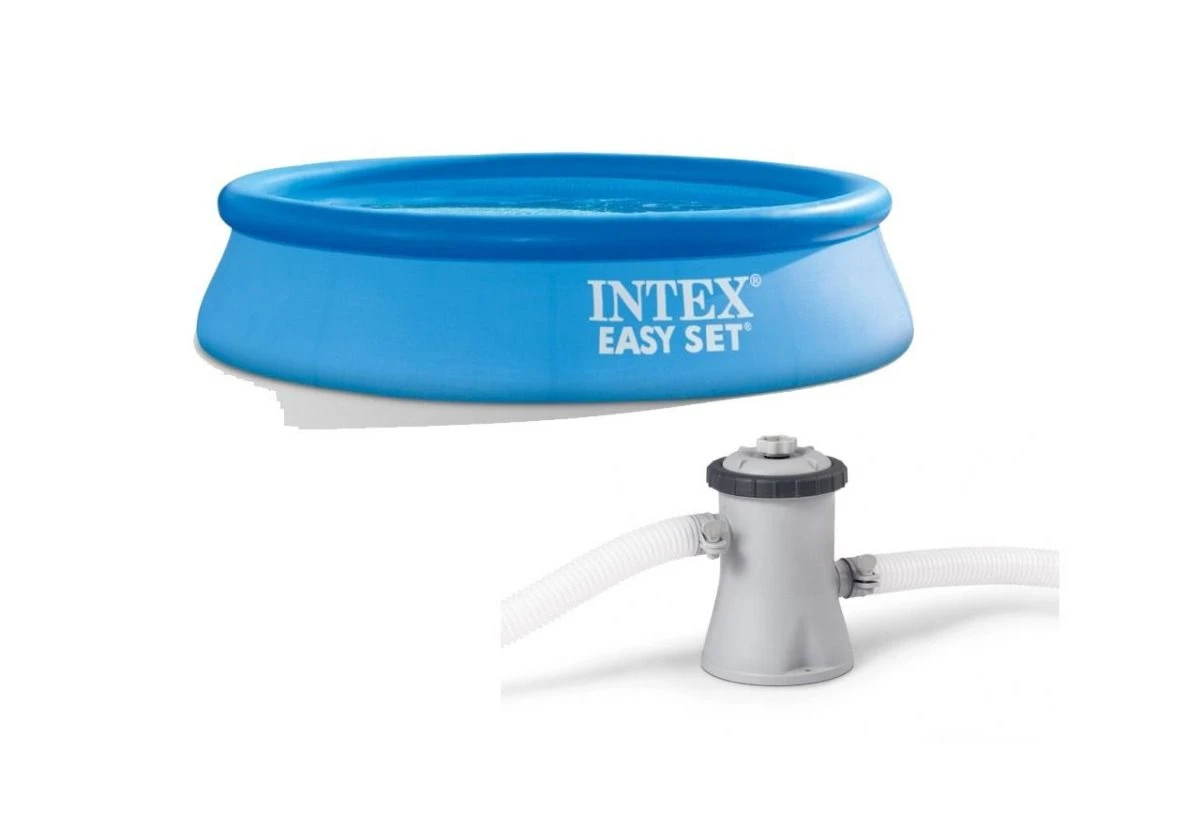 Intex 28122 10ft X 30" Easy Set Round Pool With Filter Pump