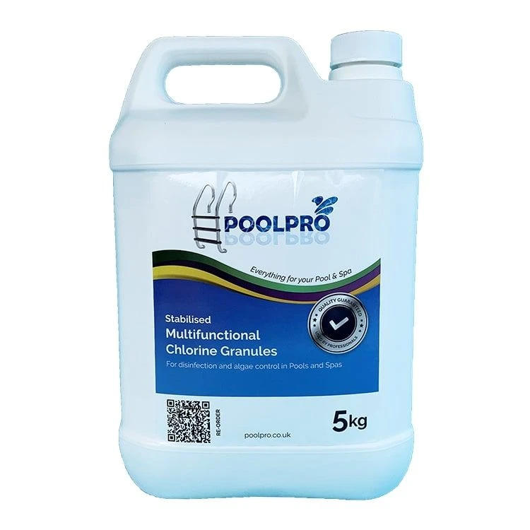 Pool And Hot Tub Multifunctional Chlorine Granules (5 Kg) 1 Pool And Hot Tub Multifunctional Chlorine Granules (5 Kg)