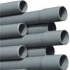 Pressure Pipe PVC-U 50 Mm X 2,4 Mm Glue Socket X Plain 10bar Grey 5m Length - COLLECTION ONLY
