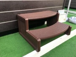 Hot Tub Steps (Reversible Flat Or Round) - Mocha