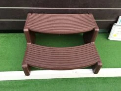 Hot Tub Steps (Reversible Flat Or Round) - Mocha -Pool Supplies Shop revstepm reverisble hot tub steps mocha 3