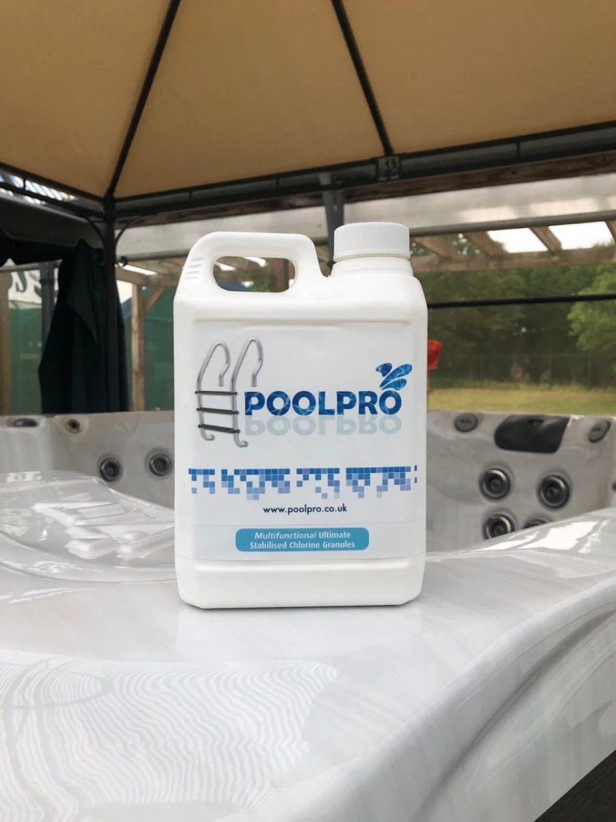 Pool And Hot Tub Multifunctional Chlorine Granules (2 Kg) 1 Pool And Hot Tub Multifunctional Chlorine Granules (2 Kg)